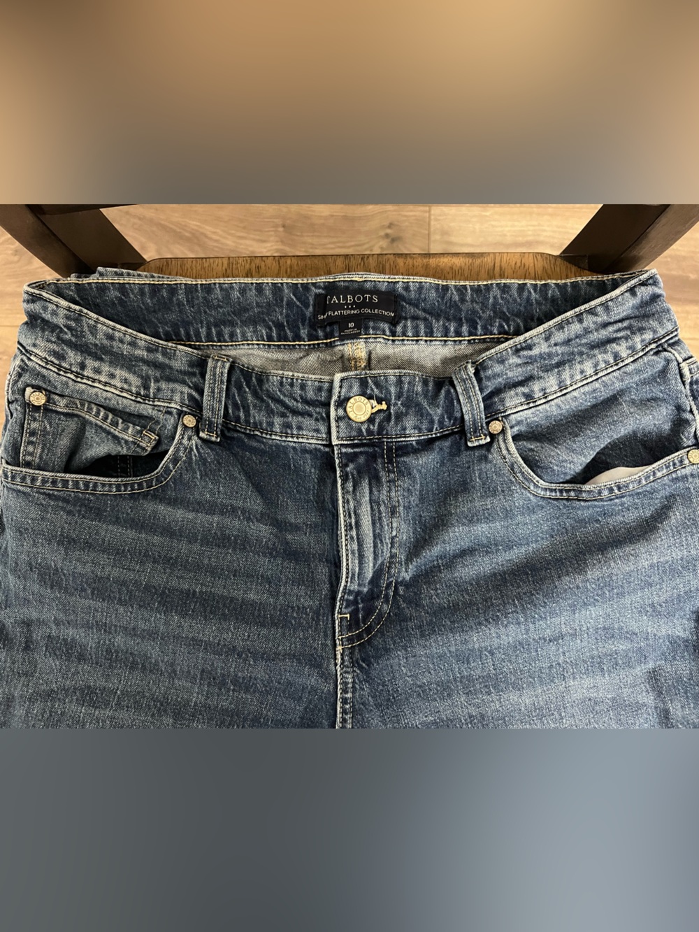 Talbots Women’s Blue Slim Straight Jeans